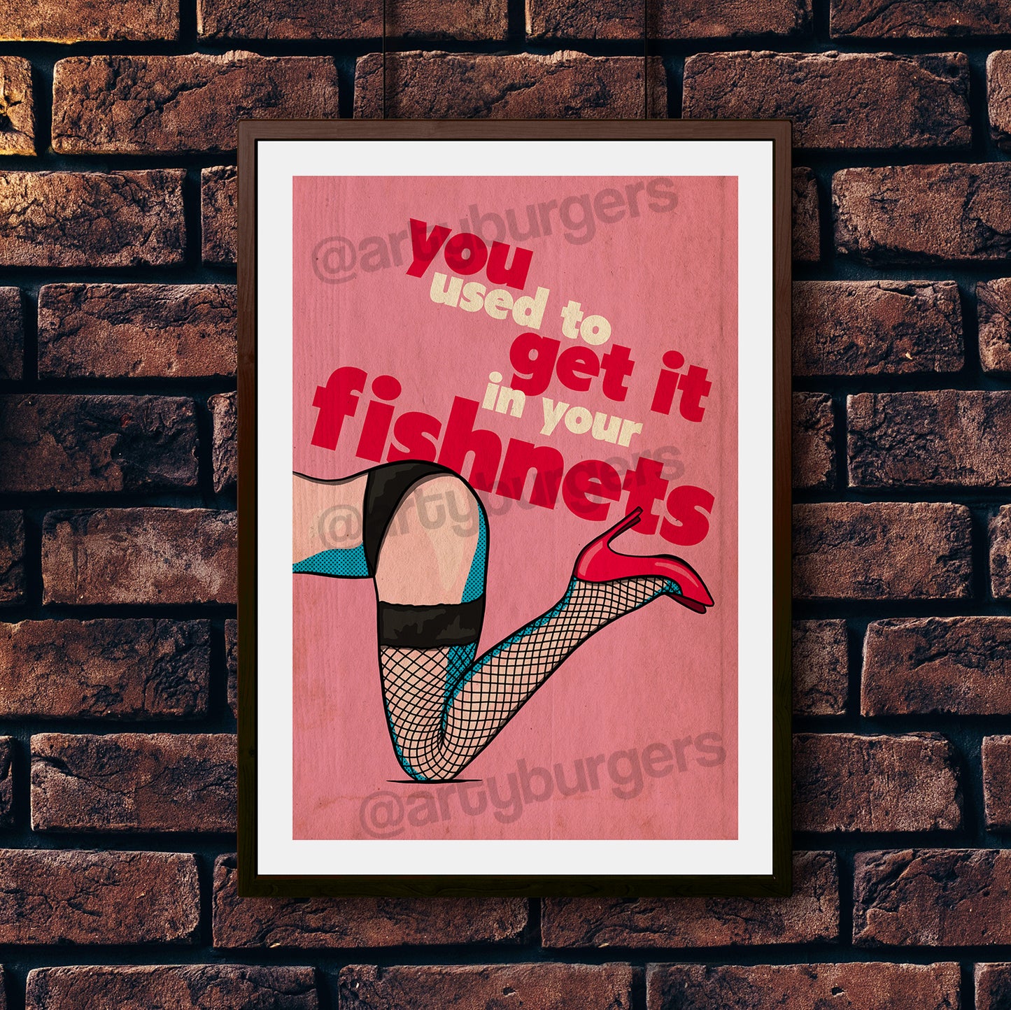 Fluorescent Adolescent illustrated music art print