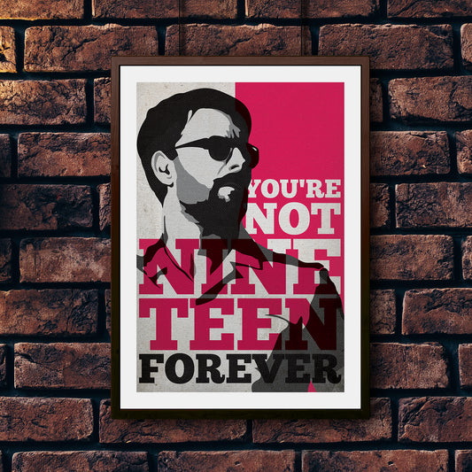 Note 19 Forever music art print