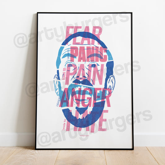 Danny Nedelko music art print