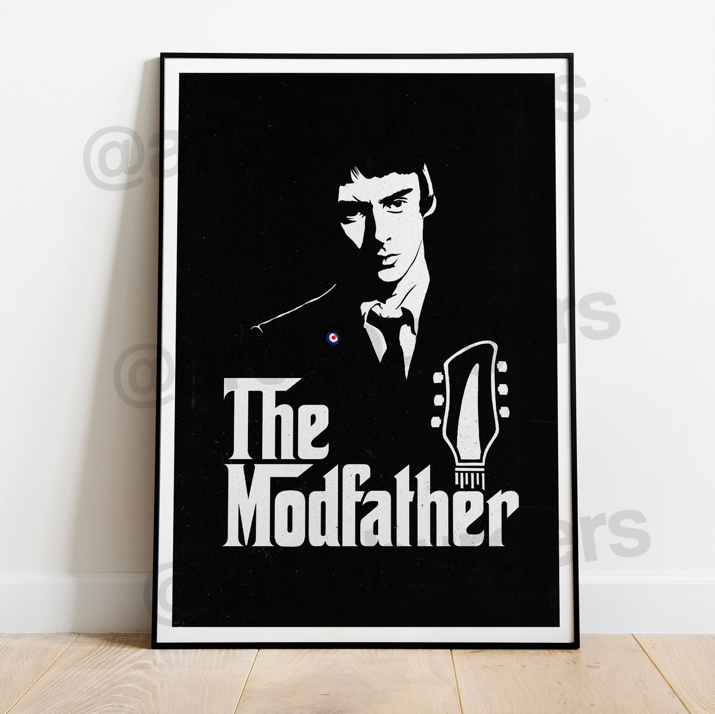 The Modfather music art print