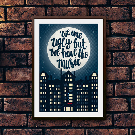 Chelsea Hotel music art print