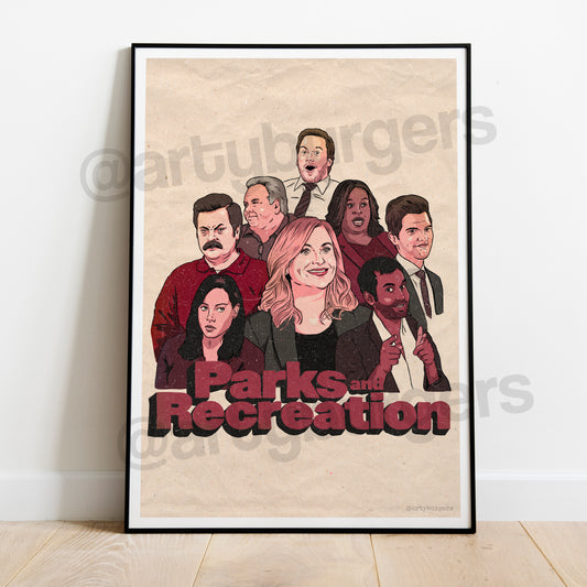 Parks and Recreation art print