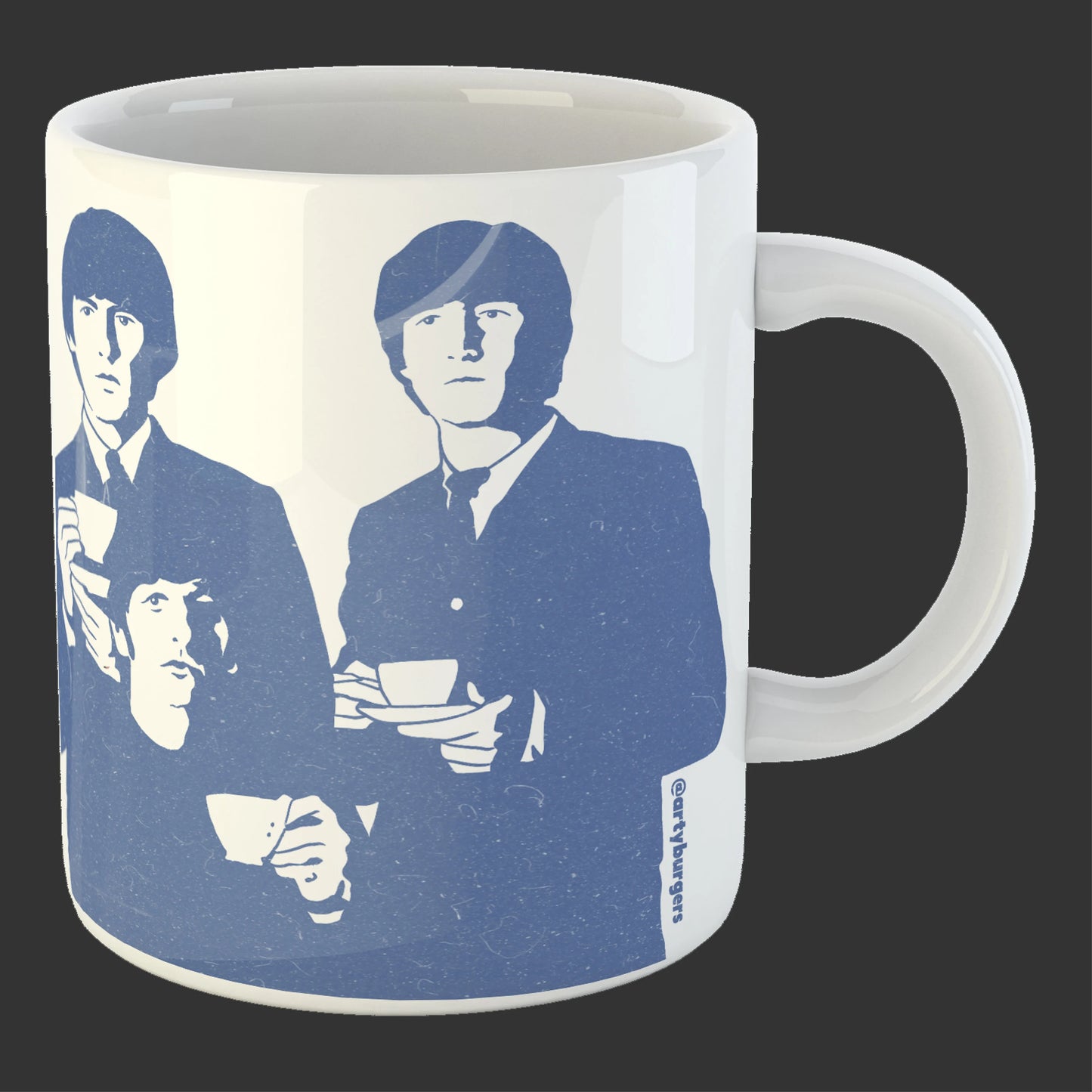 The Beatles - Let It Tea ceramic mug