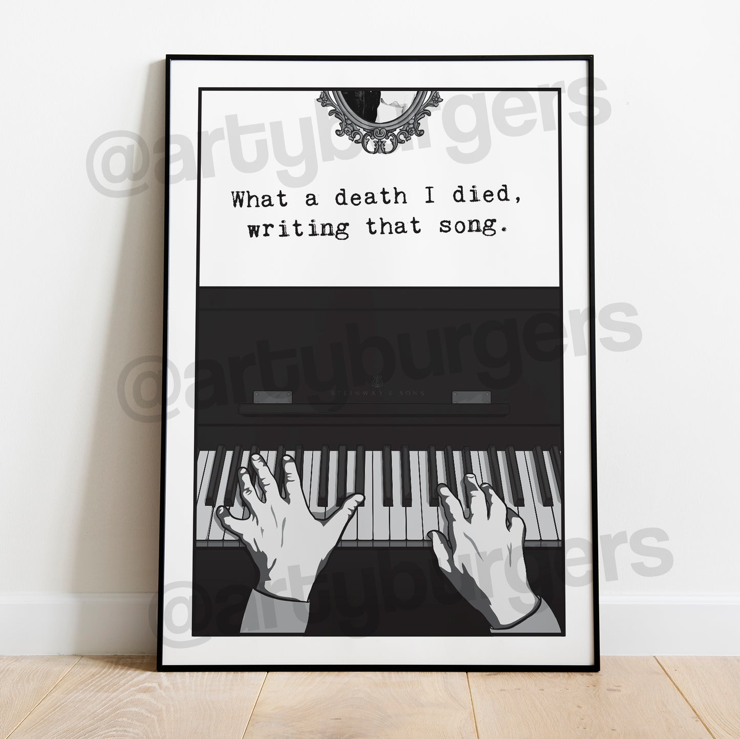 The Ultracheese music art print