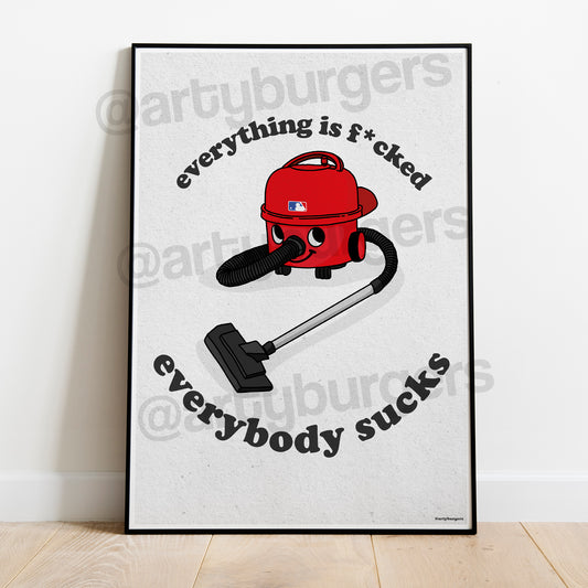 Henry Hoover x Limp Bizkit music art print