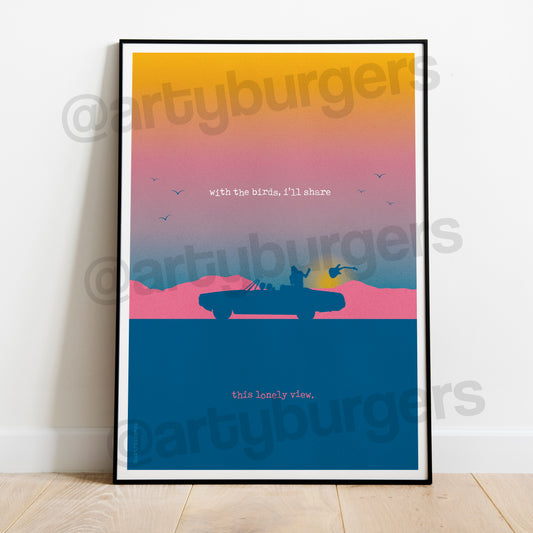 Scar Tissue music art print