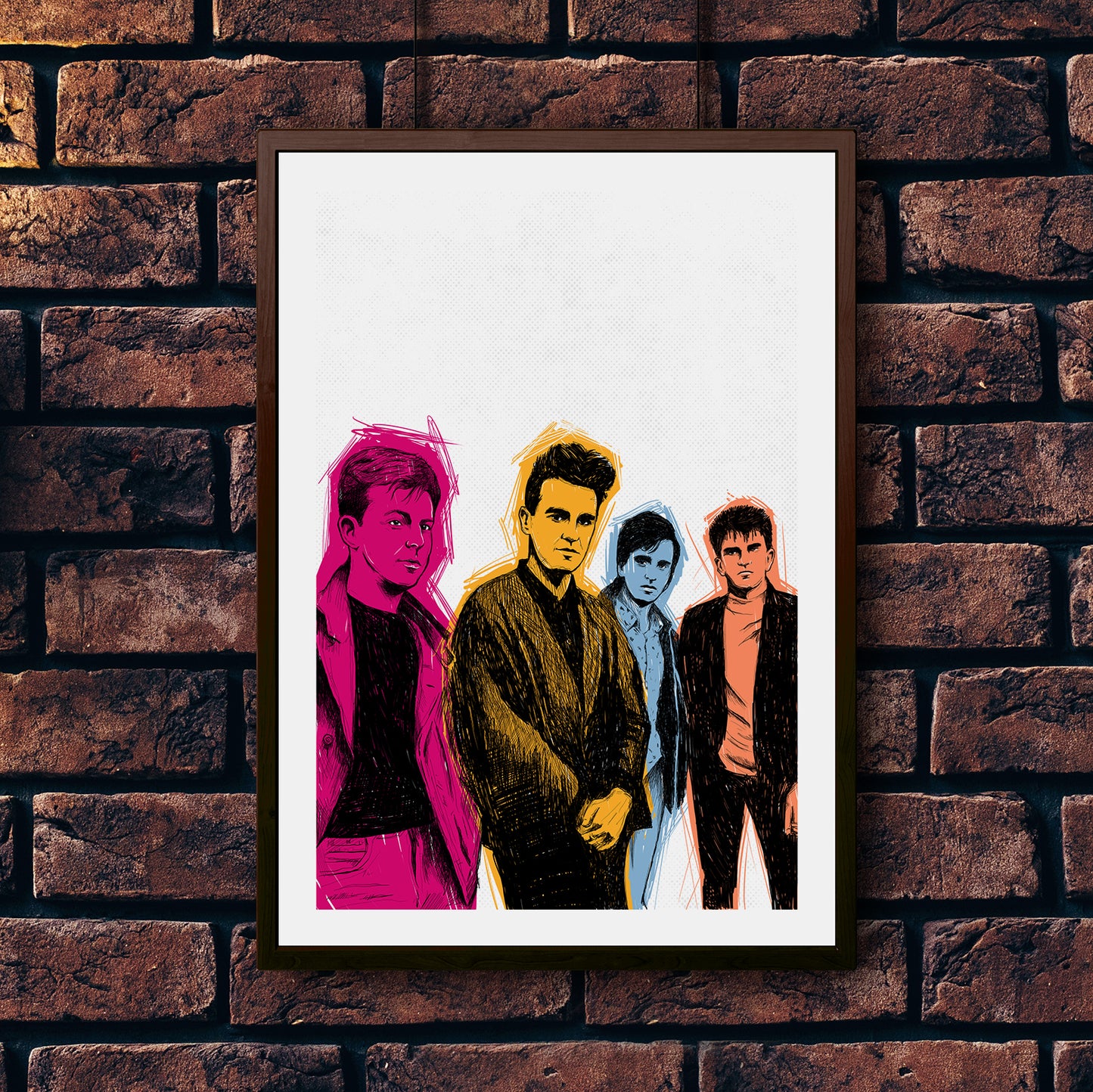 The Smiths music art print