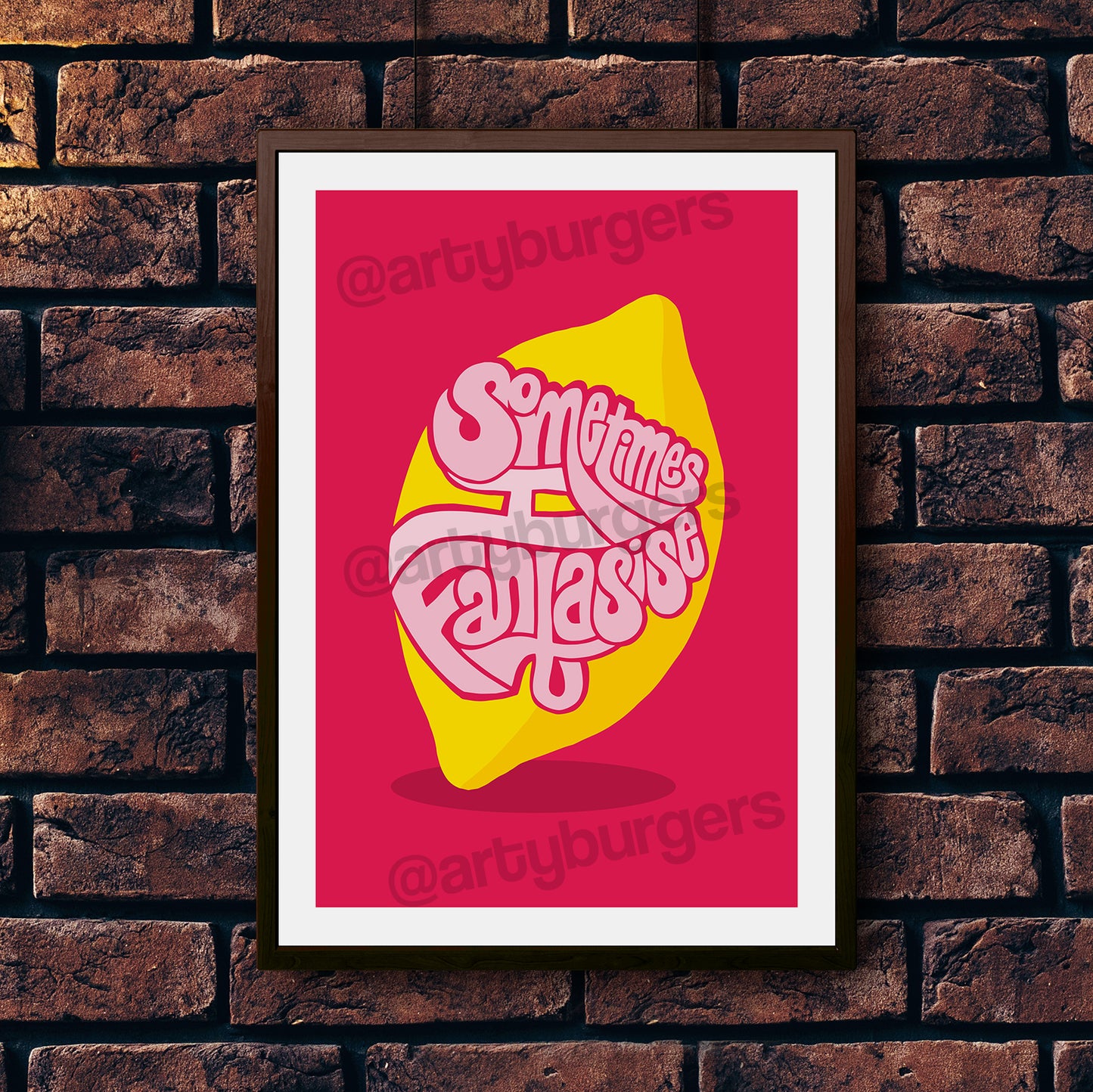 Made of Stone music art print