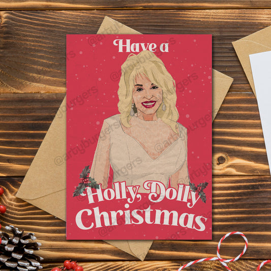 Holly Dolly Christmas | Dolly Parton Christmas card