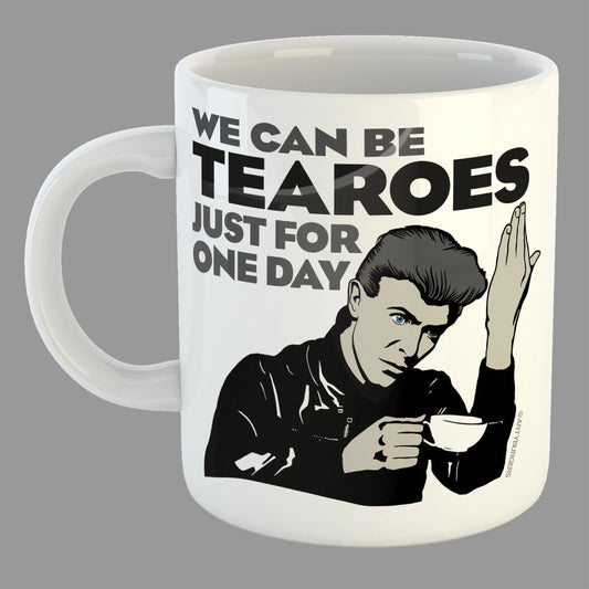 David Bowie - We Can Be Tearoes ceramic mug