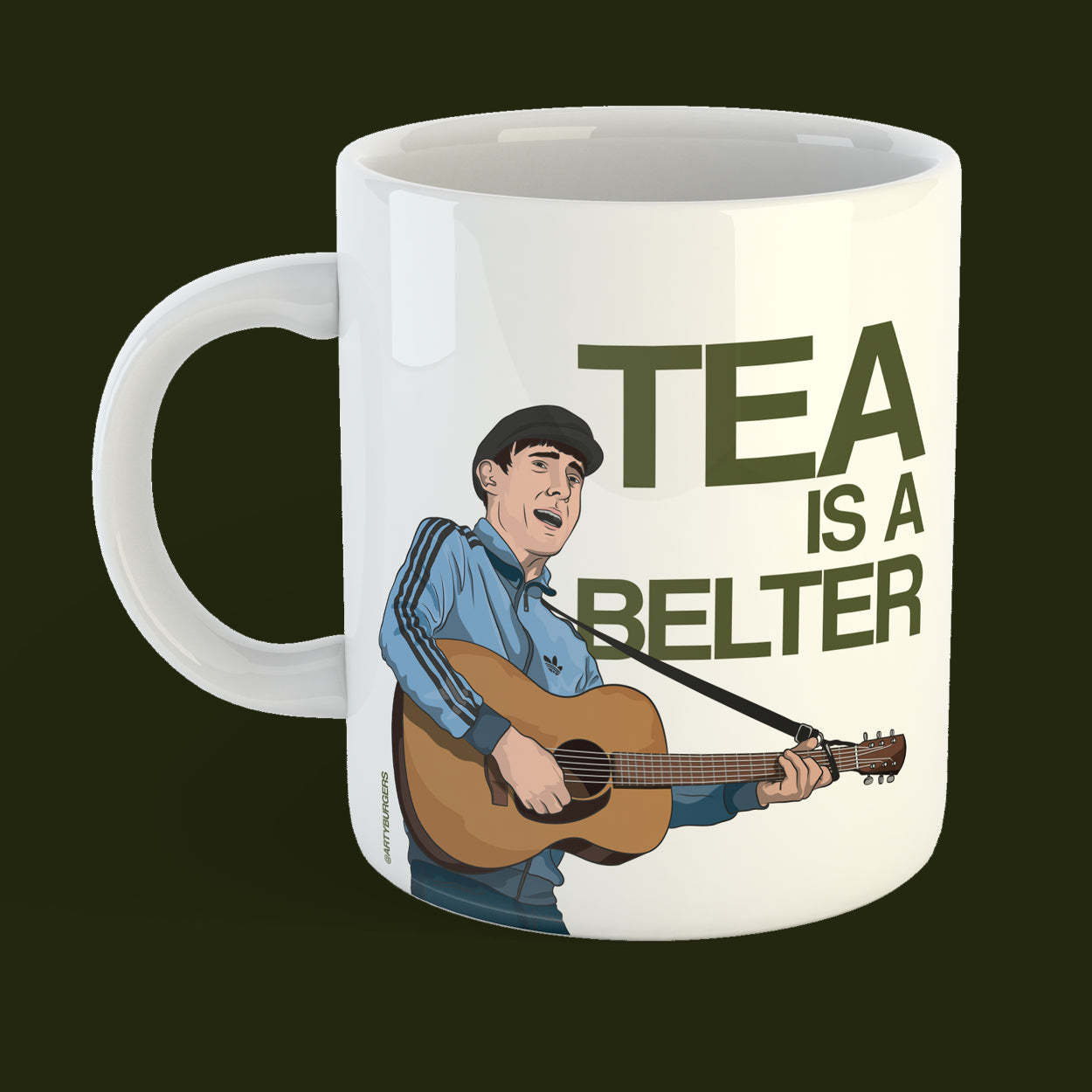 Gerry Cinnamon - Tea is a Belter ceramic mug